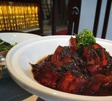 Braised Pork Belly with Preserved Mustard Greens