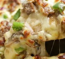 Brazilian BBQ Cheese Rice Bake