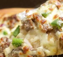 Fresh Shrimp Bacon Pizza