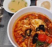 Stir-Fried Noodle Soup