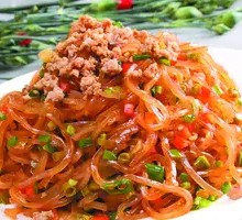 Minced Pork with Crystal Noodles