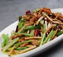 Celery and Tofu Shreds with Pork