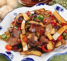 Fried Tofu and Preserved Pork Rice