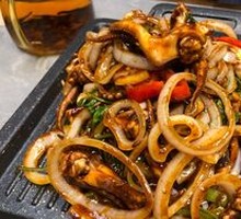 Pan-fried Squid Tentacles