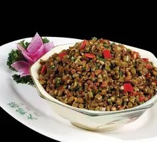 Minced Pork with Sour Beans Rice