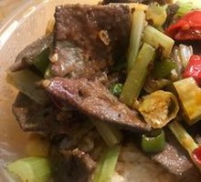 Stir-fried Liver with Rice