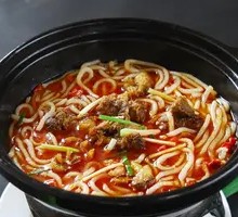 Hot Pot Three Delicacies Potato Noodles