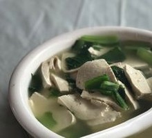 Bok Choy Stewed with Tofu