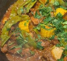 Chicken Leg and Pork Rib Pot