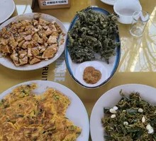 Fiddlehead Fern and Egg Pancake