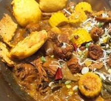 Stewed Goose in Iron Pot