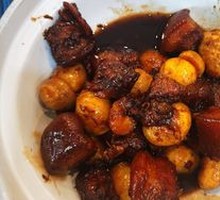 Braised Pork with Chestnuts