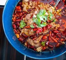 Sichuan Boiled Snowflake Beef