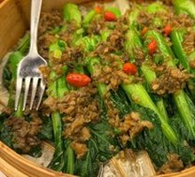 Braised Chinese Cabbage with Preserved Vegetable