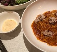 Garlic Seafood Pasta