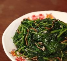 Black Soybean Tofu丝 with Chicken Grass