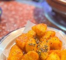 Yunnan Potatoes with Crispy Rice Cake