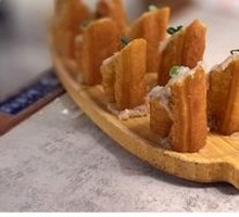 Fresh Shrimp Paste with Old Fried Dough Stick