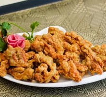 Crispy Spicy Pepper Pork Bites