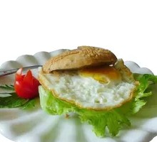 Pancake with Fried Egg