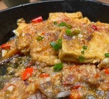 Garlic Ham Braised Tofu