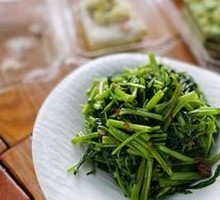 Shrimp Paste with Water Spinach