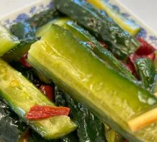 Sour Spicy Cucumber Strips