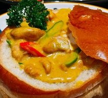 Coconut Curry Bread Chicken