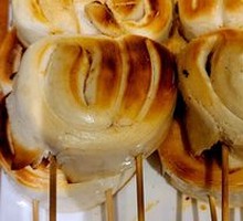 Grilled Steamed Bun Slices