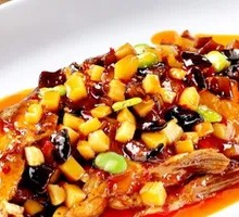 Dry-burned Mandarin Fish