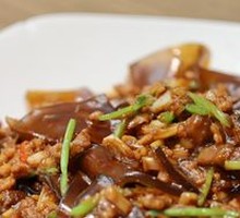 Stir-fried taro skin
