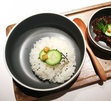 Peach Gelatin Mushroom Braised Rice