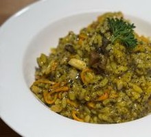 Black Truffle Wild Mushroom Risotto