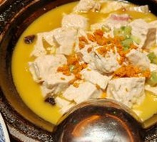 海胆金汤手掰鲜豆腐