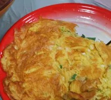 Pan-fried Egg with Greens