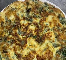 Fiddlehead Fern and Egg Pancake