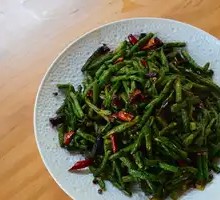 Dry-Fried Green Beans