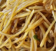 Fried Pork Crumbs with Potato Strips