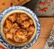 Stewed Chicken with Brown Sauce