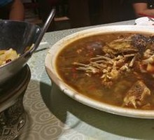 Fish Head with Flatbread