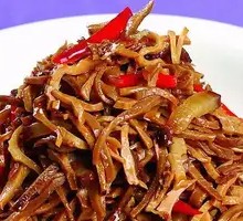Smoked Bamboo Shoots with Pork Rice