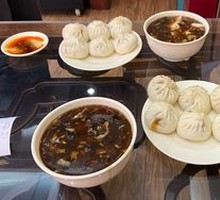 Pork and scallion dumplings