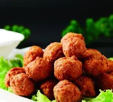 Crispy Fried Meatballs