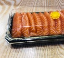 Sashimi Salmon and Scallops