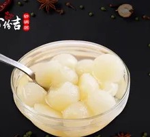 Canned Pear Spheres
