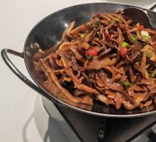 Spicy Wild Bamboo Shoots in Dry Pot