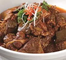 Rural Stewed Goose with Duck Blood