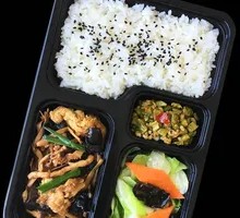 Wood Ear Mushroom and Pork Rice