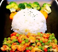 Garlic Lobster Rice