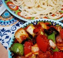 Toksun Fried Meat Noodles